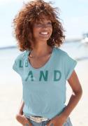 Elbsand T-shirt gemaakt van zachte jersey, shirt met korte mouwen, spo...