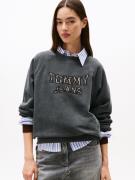 TOMMY JEANS Sweatshirt TJW BXY LEOPARD VARSITY CREW