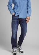 Jack & Jones Regular fit jeans JJICLARK met used-look en stretch voor ...
