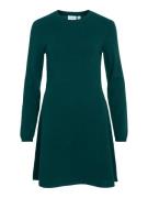 Vila Gebreide jurk VICOMFY A-LINE O-NECK KNIT DRESS - NOOS