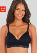 Lascana Bralette-bh Freya zonder beugel met ingebouwd push-up kussen, ...