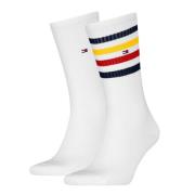 Tommy Hilfiger Sokken TH MEN SPORT SOCK 2P STRIPE met kleurrijke stree...