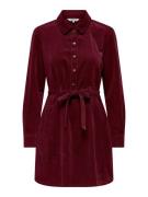 Only Cordjurk ONLNESSA L/S CORD DRESS CC PNT