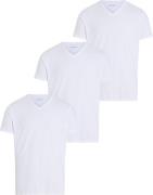 Calvin Klein T-shirt S/S V NECK 3PK met logo aan de zoom (3-delig, Set...