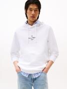 Tommy Hilfiger Hoodie OUTLINE FLAG SCRIPT HOODIE met contrastkleurig b...