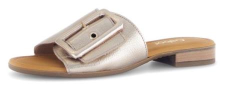 Gabor Slippers Rhodos , blokhak, zomerschoen, comfortabele schoen in b...
