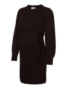 Mamalicious Positiejurk MLNEWANNE L/S ABK KNIT DRESS A. NOOS