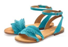 Lascana Sandalen Zomerschoen Sandalette, zomerschoen van leer met modi...