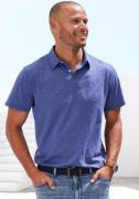 John Devin Poloshirt van speciale slub-garen kwaliteit