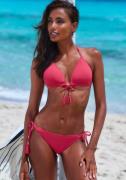 Elbsand Triangelbikini van trendy ribstof