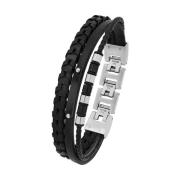 s.Oliver Leren armband 2039735