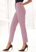 Lascana Pantalon met knopen aan de broekzoom, figuurvormend, pantalon,...