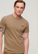 Superdry Shirt met ronde hals ESSENTIAL LOGO EMB TEE