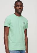 Superdry Shirt met ronde hals ESSENTIAL LOGO EMB TEE