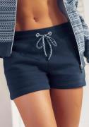 s.Oliver RED LABEL Beachwear Relaxshorts met noorse patroon details, l...