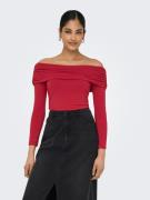 Only Shirt met lange mouwen ONLGLAMOUR L/S OFF SHOULDER TOP CC JRS