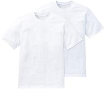 Schiesser T-shirt "Essentials" met een ronde hals (Set van 2)