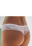 Lascana String rondom van delicate jacquardkant met edel sieraadaccess...