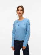 Vero Moda Trui met ronde hals VMROSE LS O-NECK PULLOVER BOO