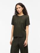 Vila Shirt met korte mouwen VIPLISA O-NECK S/S TOP - NOOS