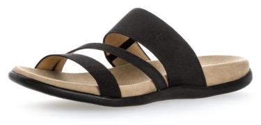Gabor Slippers sleehak, zomerschoen, pantoffels met ademende leren voe...