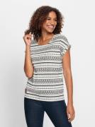 Casual Looks Shirt met print (1-delig)