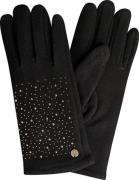 Capelli New York Gebreide handschoenen versierd met fonkelende accente...