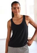 Lascana Tanktop In zachte viscosemix