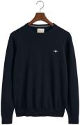 Gant Trui met ronde hals CLASSIC COTTON C-NECK Premium gebreide trui v...
