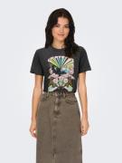 Only Shirt met ronde hals ONLLUCY REG S/S TOP JRS NOOS