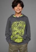 KIDSWORLD Hoodie GECKO - Print , leuk dierenmotief