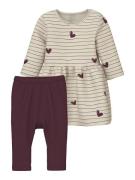 Name It Midi-jurk NBFVANDORA LS DRESS SET W LEGGING (set, 2-delig)
