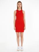TOMMY JEANS Jerseyjurk TJW LALA + TANK BODYCON DRESS met tommy jeans l...