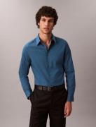 Calvin Klein Overhemd met lange mouwen LONG SLEEVE SOLID STRETCH SLIM ...