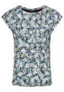 Laura Scott T-shirt met filigraan bloemenprint