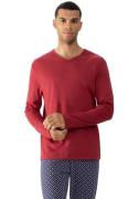 Mey Shirt met lange mouwen SOLID NIGHT T-shirt van interlock-jersey