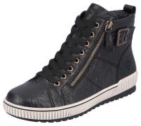 Remonte Plateausneakers , vrijetijdsschoen, high-top sneaker, vetersch...