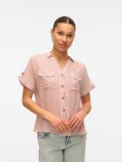 Vero Moda Overhemdblouse VMBUMPY S/S SHIRT WVN GA NOOS