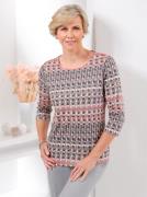 Classic Shirt met ronde hals Shirt (1-delig)