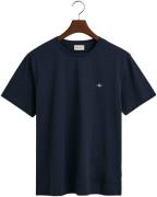 Gant T-shirt REG SHIELD SS T-SHIRT met logoborduursel op borsthoogte