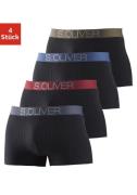 s.Oliver RED LABEL Beachwear Boxershort voor heren met contrastkleurig...