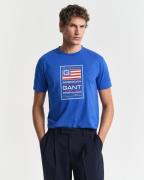 Gant Shirt met ronde hals GRAPHIC SS T-SHIRT met een unieke seizoensge...
