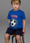 KIDSWORLD T-shirt Voetbal-print: TOOOR Korte mouwen, basic pasvorm, me...