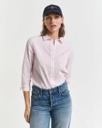 Gant Overhemdblouse REG POPLIN STRIPED SHIRT met een klein geborduurd ...