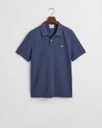 Gant Poloshirt SLIM SHIELD SS PIQUE POLO met logoborduursel op borstho...