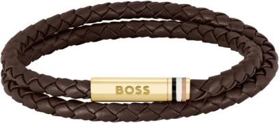 Boss Leren armband ARES, 1580670M