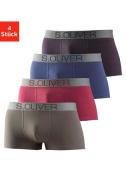 s.Oliver RED LABEL Beachwear Hipster strak zittende boxershorts voor h...