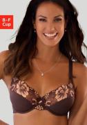 Nuance Beugel-bh met elegante geborduurde kant en mooie decoratieve ba...