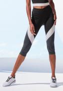 active by Lascana Caprilegging Sportbroek in colourblocking ontwerp