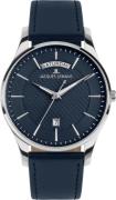 Jacques Lemans Kwartshorloge Londen Polshorloge, herenhorloge, leren b...